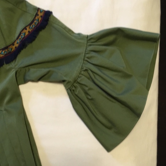 Zara Army Green Coat!  Size small - Picture 3 of 4